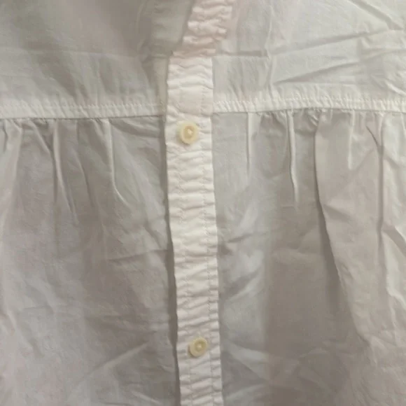 NWT AE77 American Eagle Premium Button Down Blouse - Picture 6 of 12